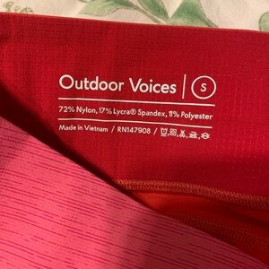Outdoor voices leggings